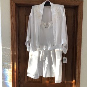 Wedding Robe and Nighty set